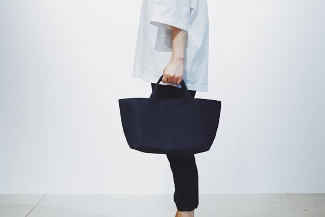 YOKONAGA TOTE navy (ネイビー)の画像1枚目