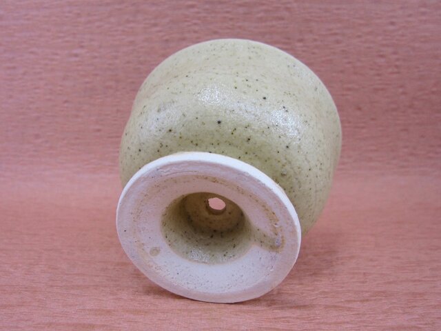 陶器 高台植木鉢 黄鉄釉お椀型 【190413】 | iichi 日々の暮らし