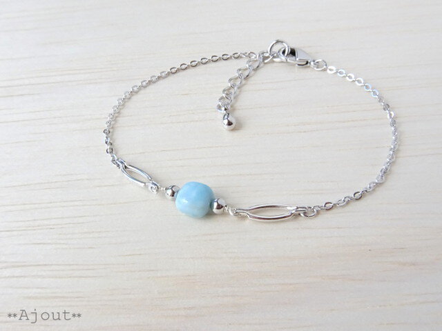 ●ブレスレット　ラリマー　002● ○ブレスレット ラリマー 002○