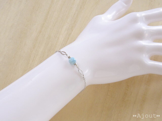 ラリマーブレスレット ラリマー・ブレスレット（Aクオリティ）1