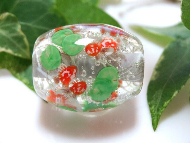 とんぼ玉 金魚4の画像1枚目