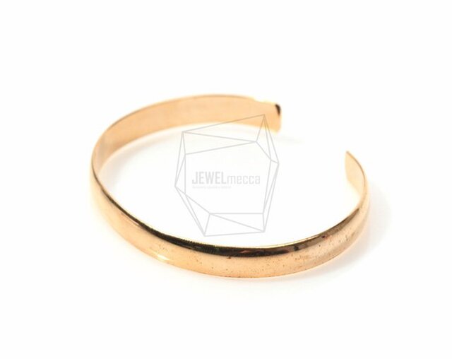 BRA-005-G【1個入り】バンドカフブレスレット,Band Cuff Bracelet/6.5mmの画像1枚目
