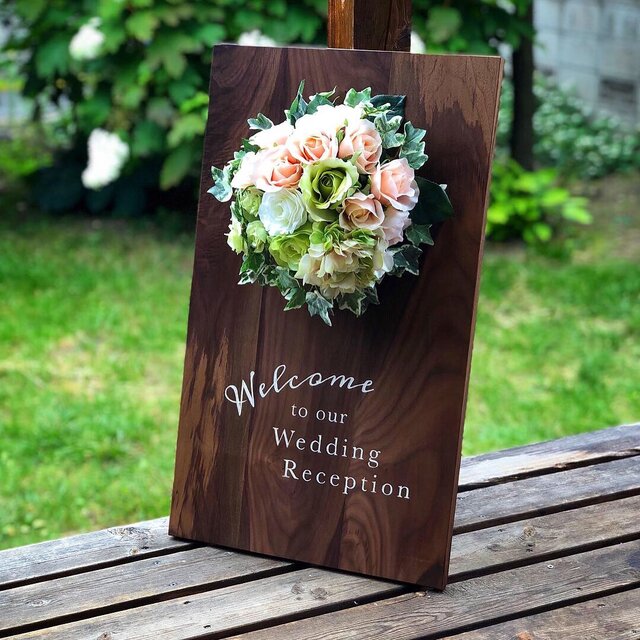 受注製作品】Wedding Welcome Board | nate-hospital.com