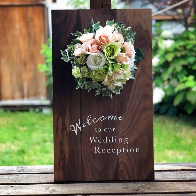 受注製作品】Wedding Welcome Board | nate-hospital.com