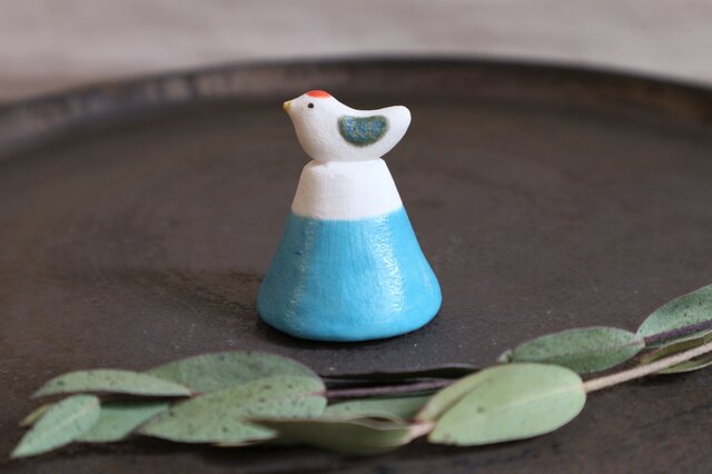 縁起もの on 富士山 〈 だるま・招き猫・鯛・とり 〉 | iichi 日々の