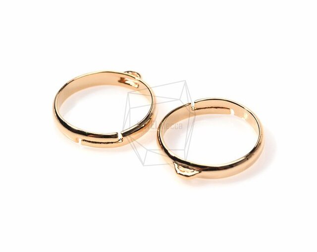 RNG-008-G【2個入り】バンドリング,Band Ring/18mm x 20mm/Adjustable Ringの画像1枚目