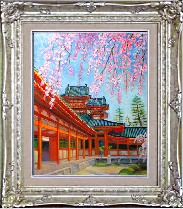 糸桜と平安神宮 | iichi 日々の暮らしを心地よくするハンドメイドやアンティークのマーケットプレイス