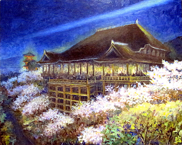 夜桜