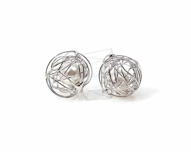 PDT-600-R【4個入り】ワイヤーノットボールチャーム,/Wire Knot Ball Charmの画像1枚目