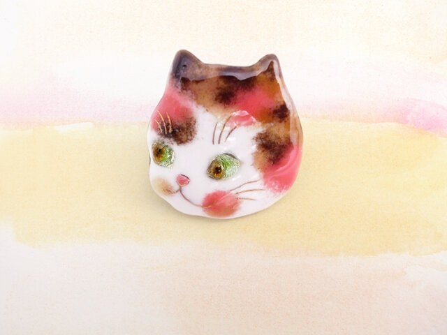 風船猫のピンブローチ 478 | iichi 日々の暮らしを心地よくする