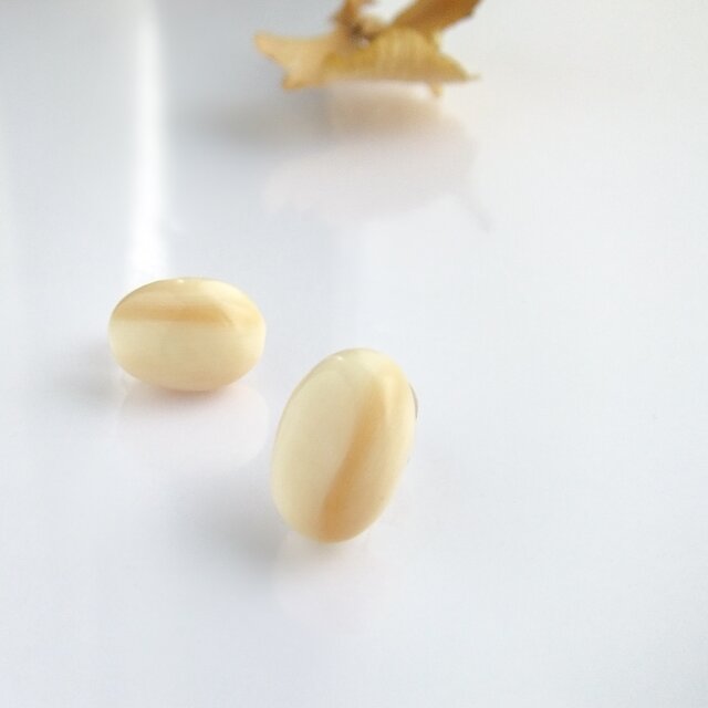 k10✼Makkoh pierced earrings 92036の画像1枚目