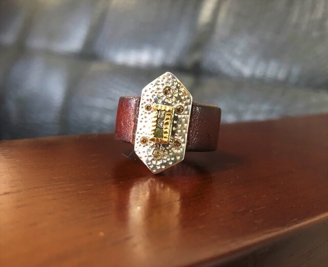 LeatherRing RawDiamond BRdia LR-2の画像1枚目