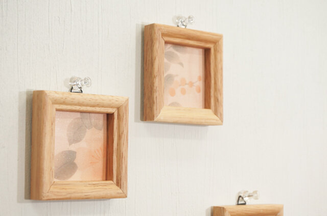 額0013「色付く」帯アート(小①)2個セットーインテリア/額/スタンド