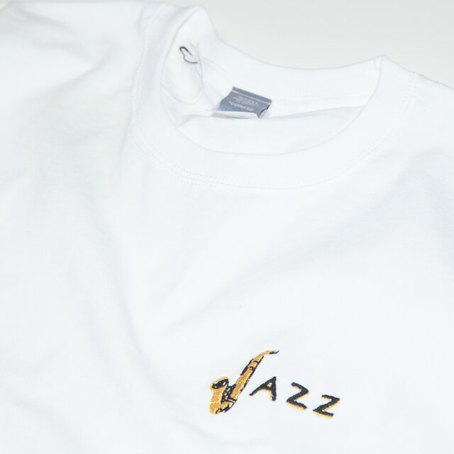 JAZZ刺しゅう ポケット Tシャツ ユニセックスXS〜XXLサイズ Tcollector