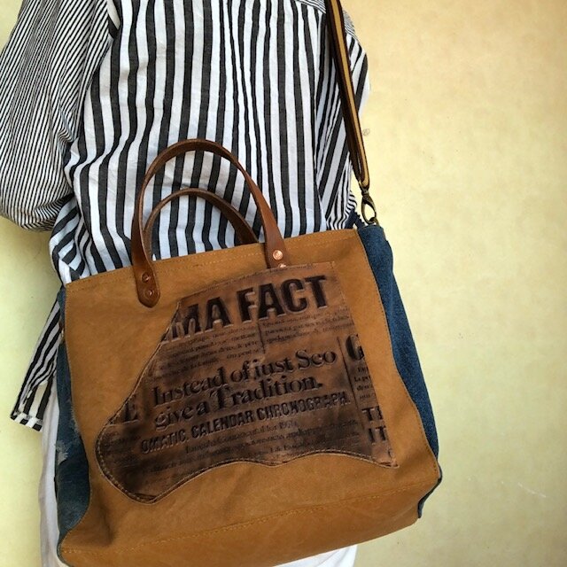 宅急便送料無料☆army duc ショルダーバッグ キャメル