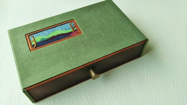 リネン収納BOX 「山 々」の画像1枚目