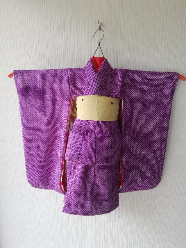 ♪市松人形の着物18号 95 の画像1枚目