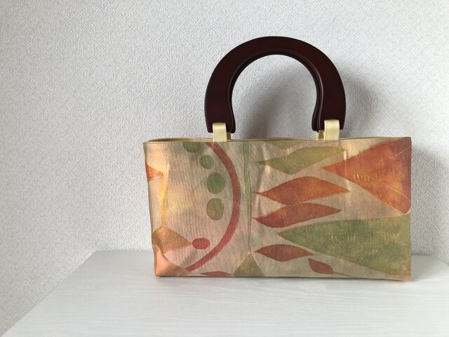 帯バッグ〜クリームイエロー〜の画像1枚目