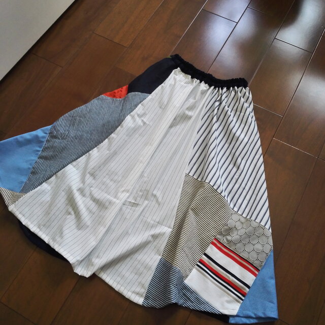 パッチワークスカート