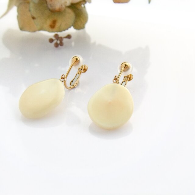 k10✼Makkoh earrings 92040の画像1枚目