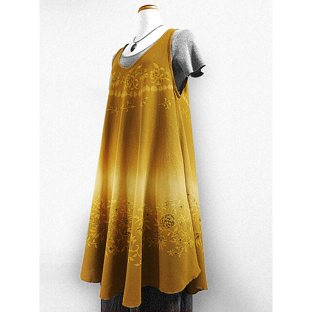 訳アリb373 TADASHI SHOJI ノースリーブ ワンピース F汚れ有