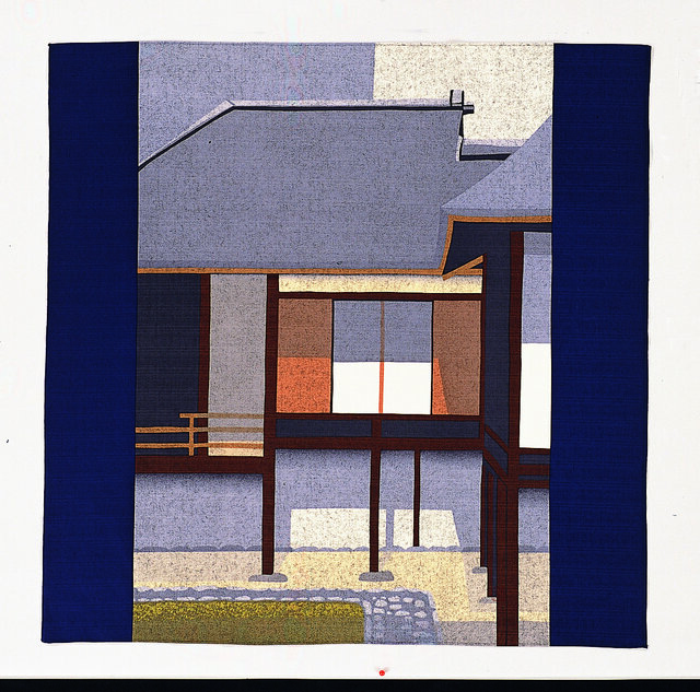 井堂雅夫　木版画　桂離宮 Ⅰ　1983年 井堂雅夫 木版画 桂離宮 Ⅰ 1983年 桂離宮（一）、（二