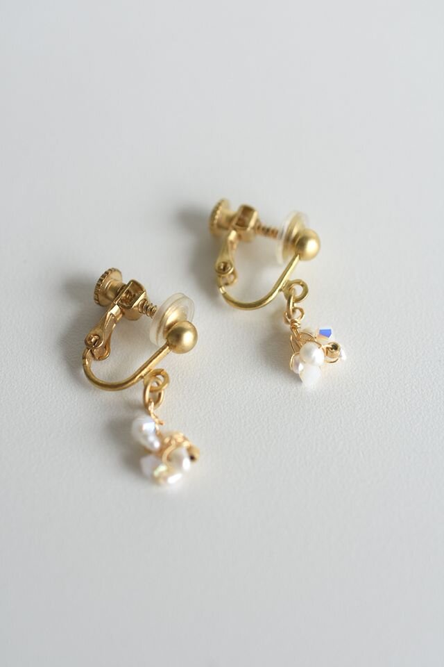 プチピアス/ゴールドの画像1枚目