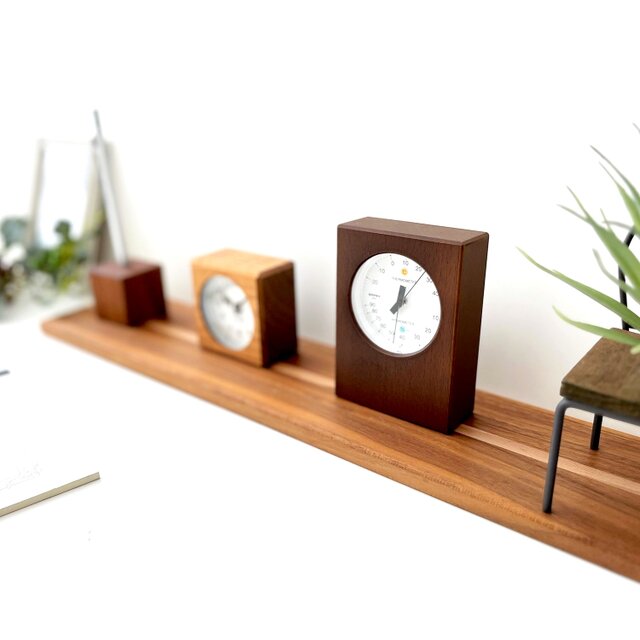 KATOMOKU 湿温度計1 ブラウン km-101BR エンペックス製使用 木製 インテリア