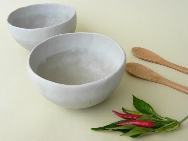 二色のカフェオレボウルの画像1枚目