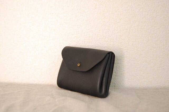 コロンとジャバラミニ財布Mサイズ BKの画像1枚目