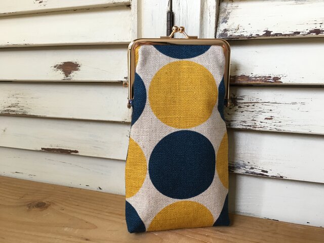 ハンドメイド　市松模様　ポーチ　メガネケース　ペンケース　など 楽天市場】がま口めがねケース メガネケース ペンケース 丹後