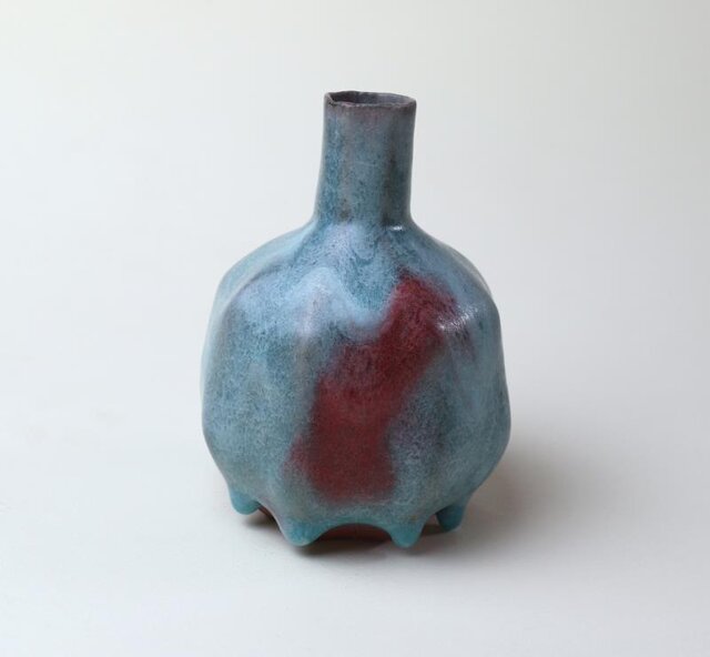 海のような青磁の徳利/ 酒器 /現代陶芸/ 陶器/陶芸作品/ 陶芸家・池田幸蓮の画像1枚目