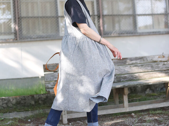 【ハンドメイド】カシュクールワンピース 2b3b72314bf246b981b7e8e68b8359