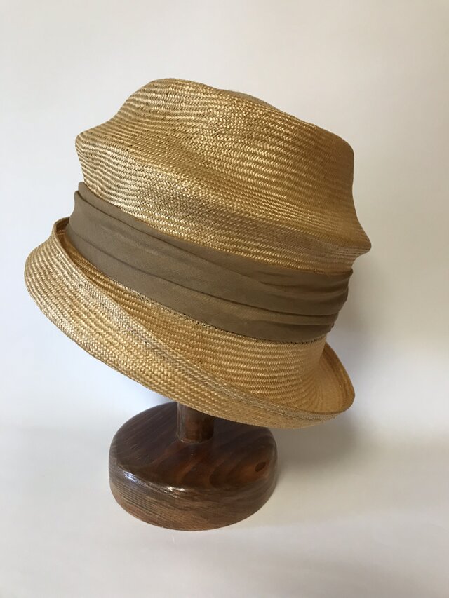 夏帽子(シゾール素材)の画像1枚目