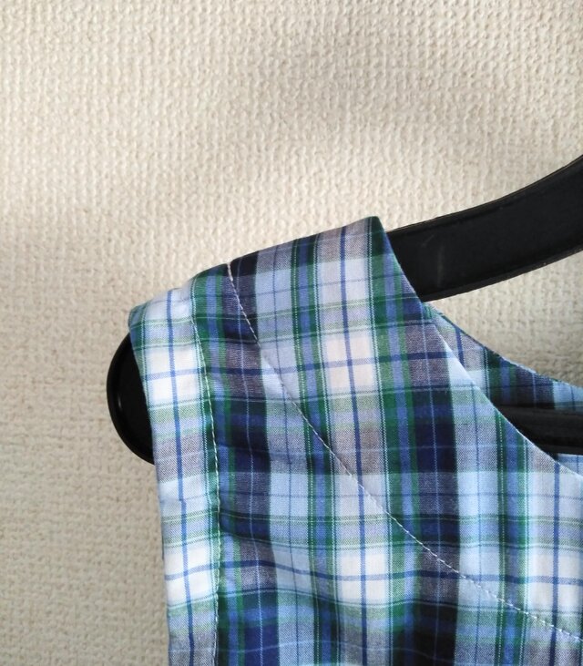 チェックのワンピース３８