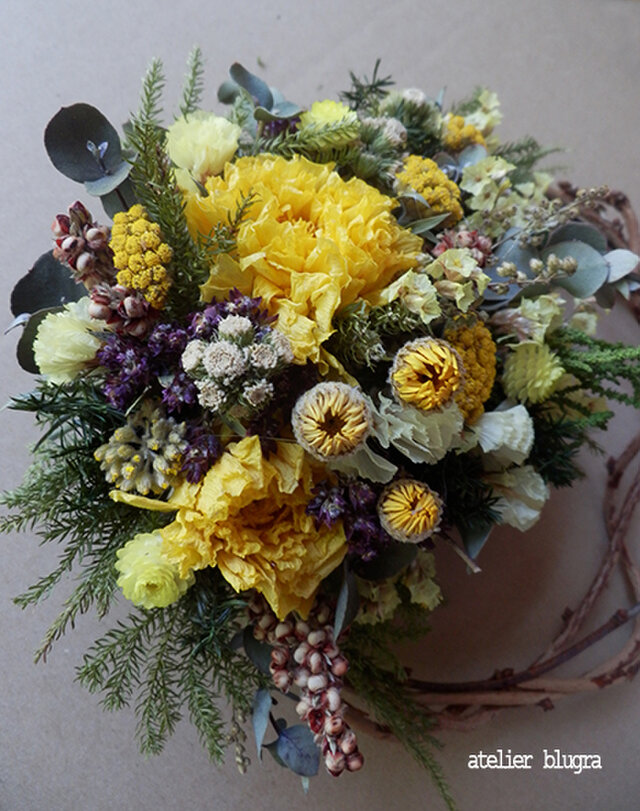 atelier blugra八ヶ岳〜（定形外郵便発送）MiniWreath03