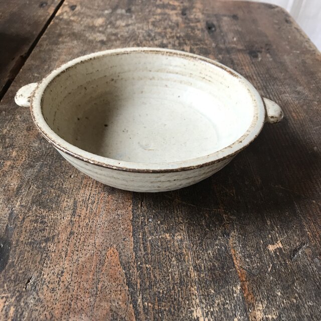 耐熱皿(小) (灰釉)の画像1枚目