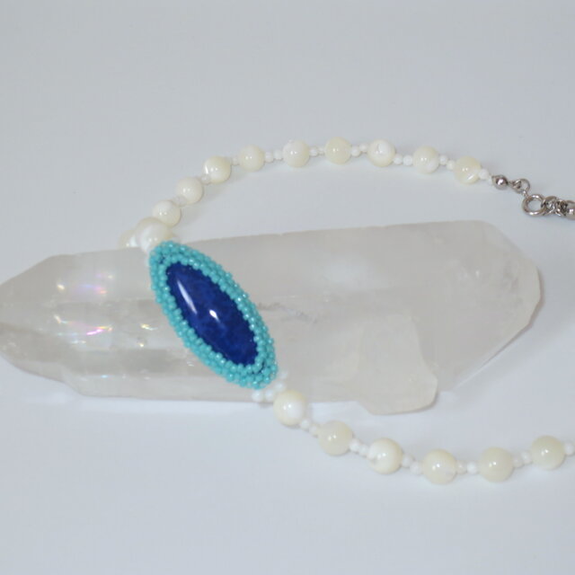 ラピスラズリ　チョーカー