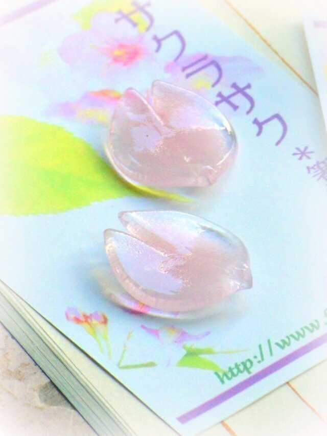 桜のはしおき「サクラサク」パステル2pの画像1枚目