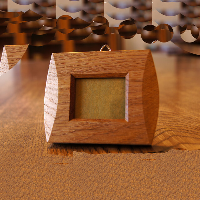 かわいい楢の木のミニ額 (MG2)