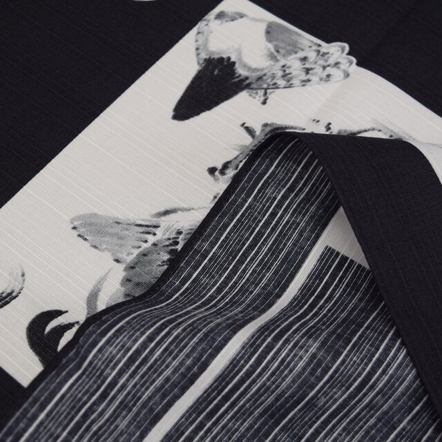 風呂敷 伊藤若冲 細見美術館 水墨市松づくし 綿100％ 112cm幅 13-7611