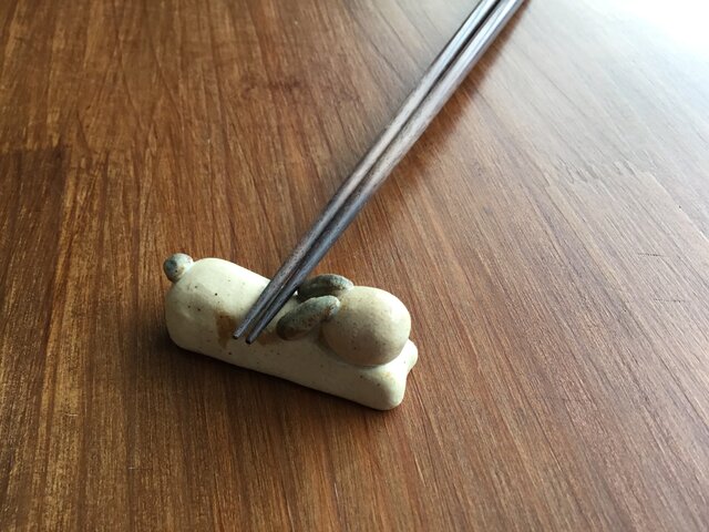 どうぶつ箸置き ー うさぎの画像1枚目