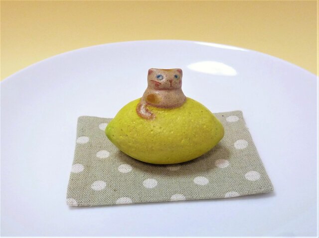 レモン乗りにゃんの画像1枚目
