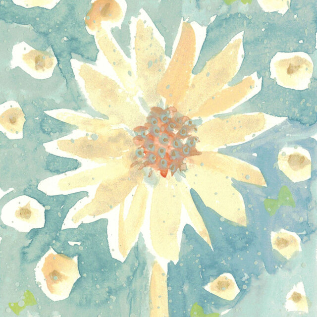 原画 黄色いはな-yellow flower-の画像1枚目