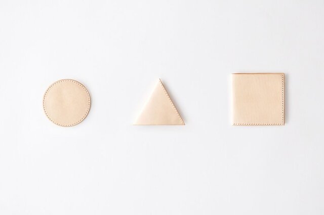 Circle-Triangle-Square set / 図形シリーズセット (ri-000-3s-NT)の画像1枚目