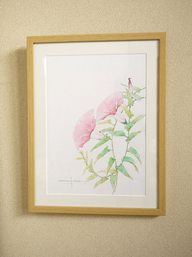 ひるがお (額縁付き)の画像1枚目