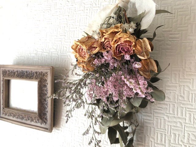 Antique Roses Bouquet LLサイズ ウェルカムスペースの画像1枚目