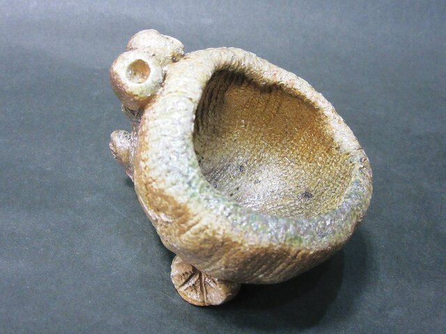 唐津焼〆むつごろう(薬味入れ)の画像1枚目