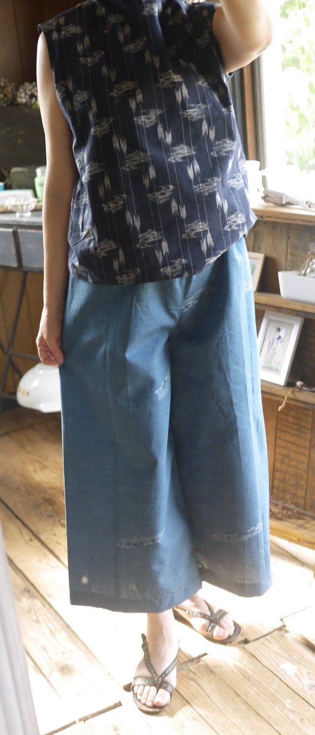 着物サマーウールからパンツの画像1枚目