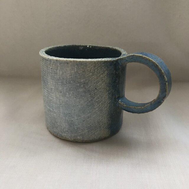 布目模様のマグカップ①の画像1枚目